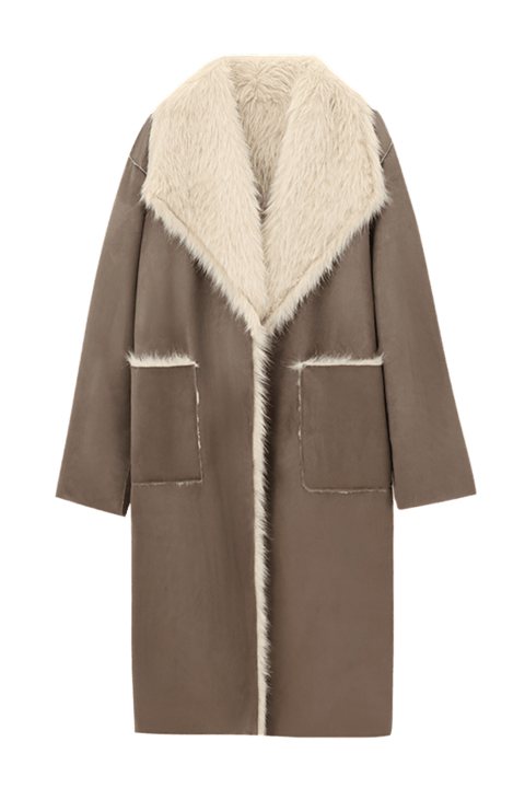 Flaviana Coat Reversible | | S | Agnese Studios