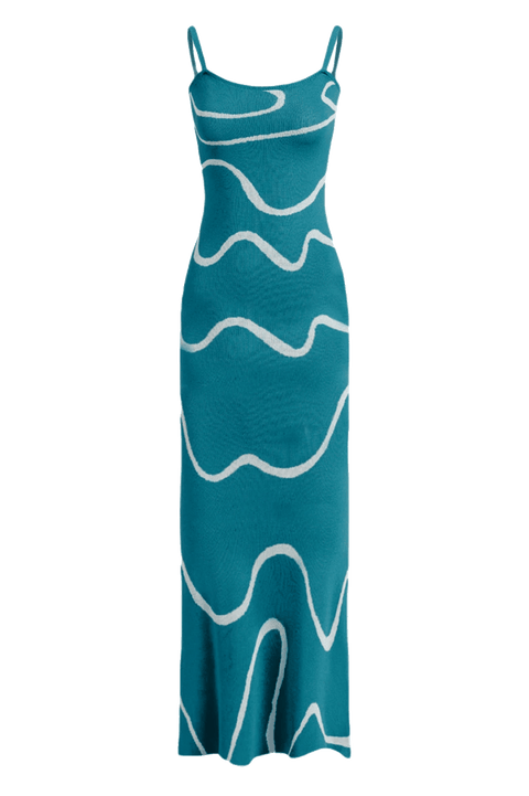 Gastone Trapani Blue Dress | | XS | Agnese Studios