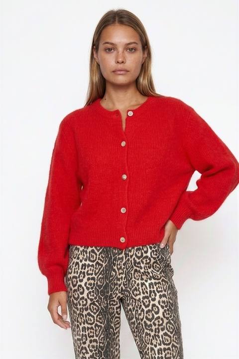 Fuzzy Knit Cardigan