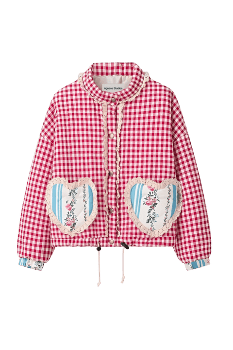 Inari Red Jacket | | S | Agnese Studios