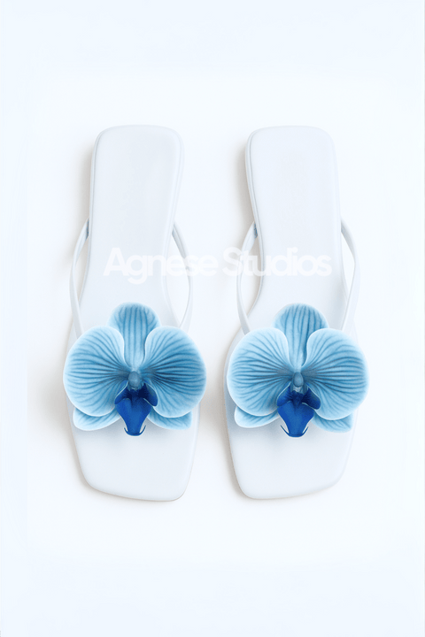 Petal Yellow Sandals | | 35 | Agnese Studios