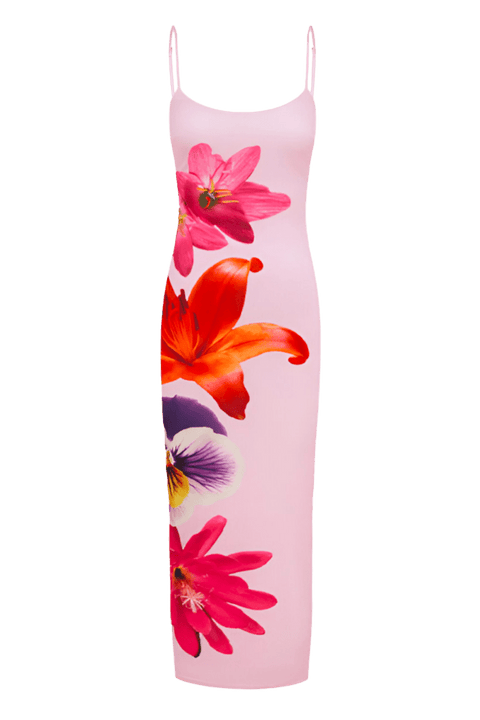 Serafina Zenone Pink Dress | | S | Agnese Studios
