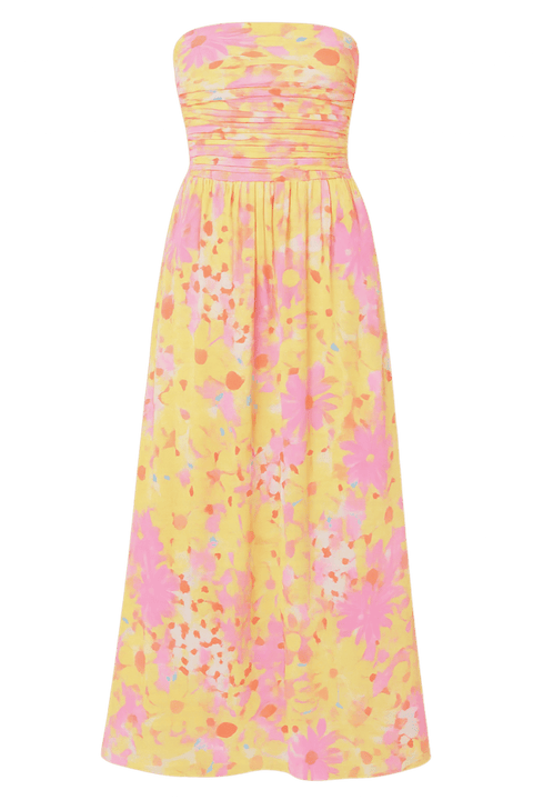 Sinclar Floral Dress | | S | Agnese Studios