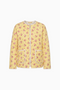 Charming Quilted Floral Liner Jacket
