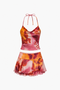 Sunset Tie-Dye Mesh 2-Piece Set