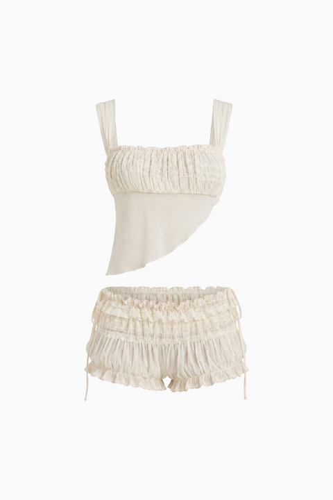 Whisper Ruffle Beach Set