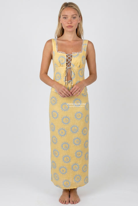 Sage Green Printed Two-Piece Set