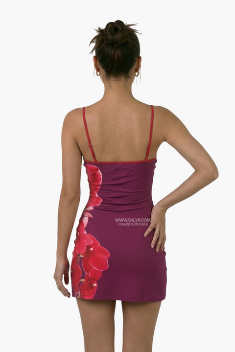 Plum Orchid Bodycon Mini Dress
