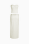 Ivory Sequin-Trimmed Formal Set