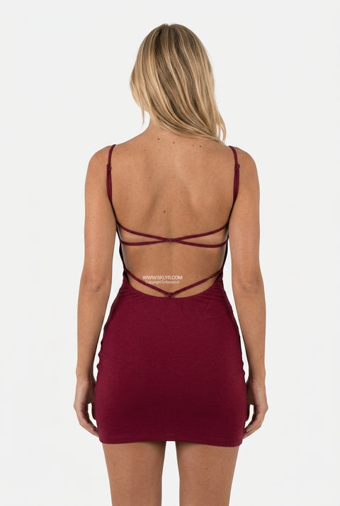 Black Bodycon Mini Dress