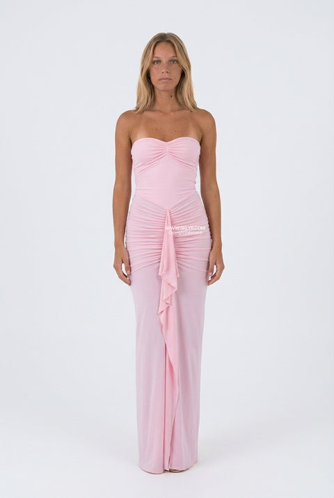 Soft Pink Maxi Dress