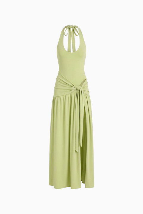 Light Green Sarong-Detail Matching Set