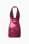 Magenta Tropical Fitted Mini