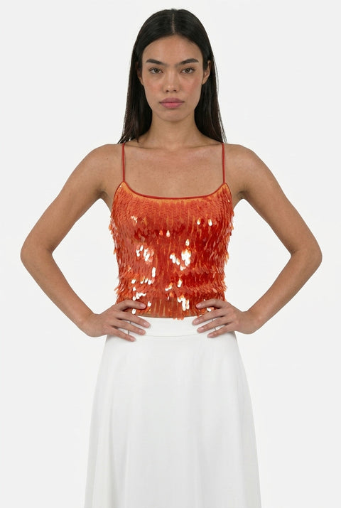 Orange Sequin Top 10 ?