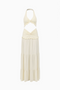 White Lace Halter & Wide-Leg Set