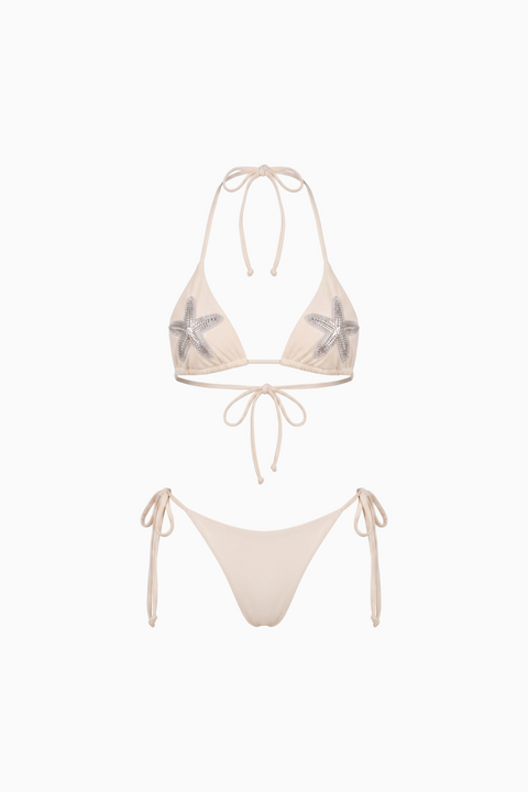 "Ocean Glam" Rhinestone Starfish Bikini