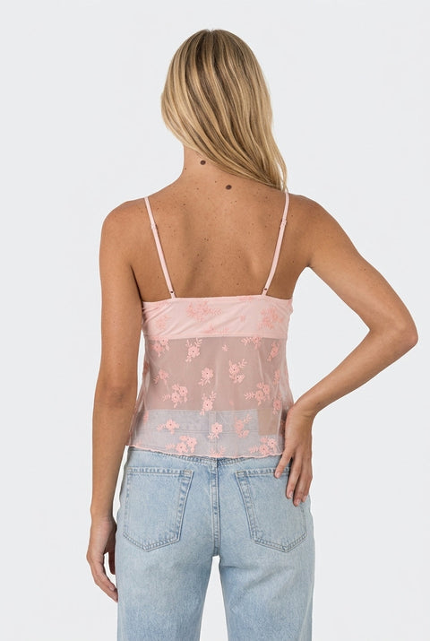 Cami Pink Top