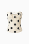Retro Polka Dot Bustier Top