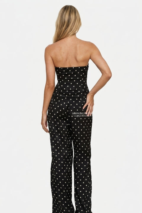 Black & White Polka Dot Set