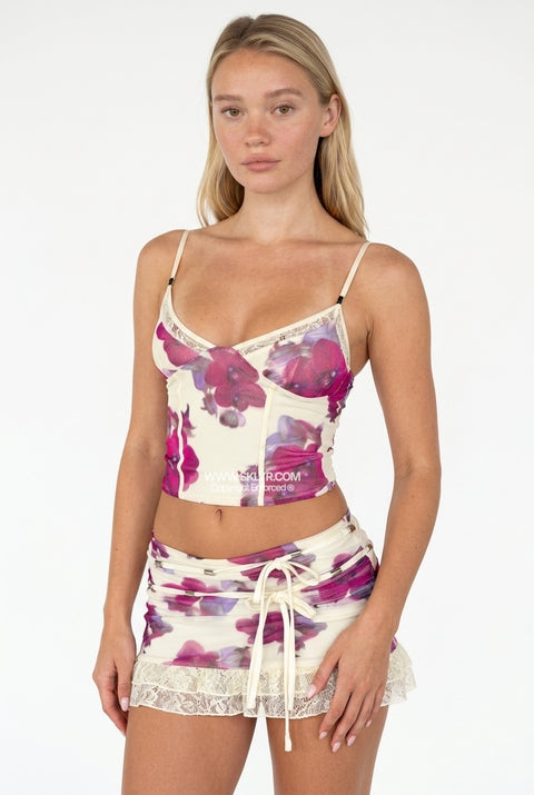 Panel Floral Cami Set