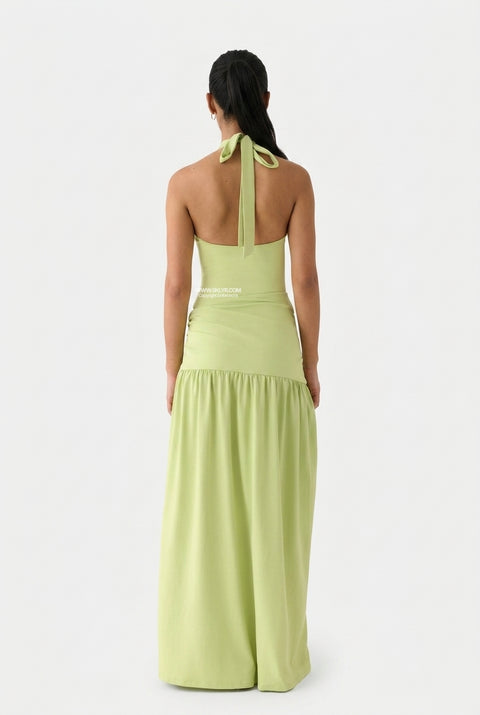 Light Green Sarong-Detail Matching Set