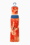 Orange Floral Halter Maxi Set