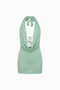 Mint Fitted Slip Mini Dress