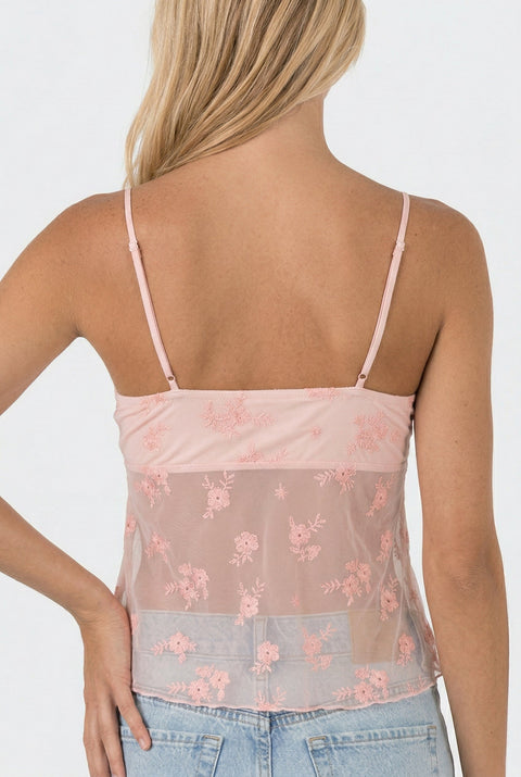 Cami Pink Top