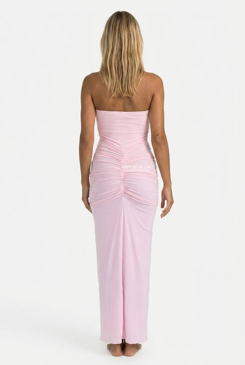 Soft Pink Maxi Dress