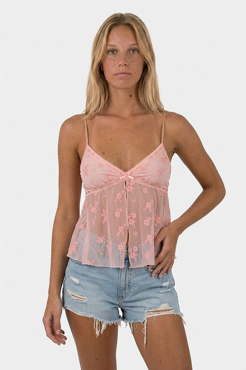 Cami Pink Top