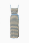 Multicolor Stripe Two-Piece Set