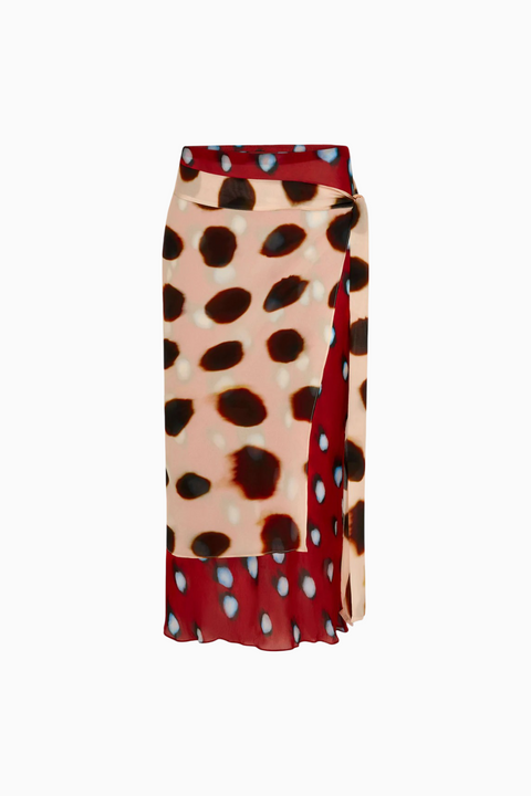 Rheta Midi Wrap Skirt