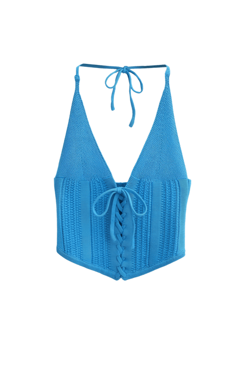 Alessandra Pelle Top | | XS | Agnese Studios