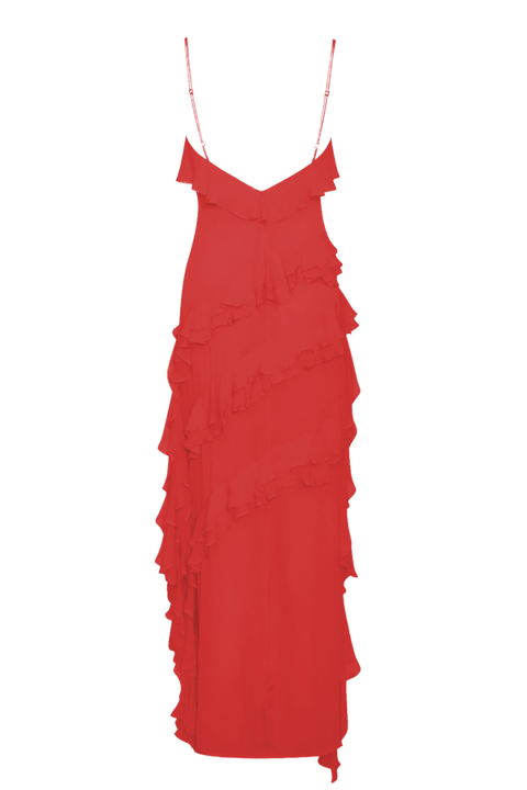 Angelica Ferro Red Dress | | XS | Agnese Studios