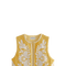 Arinne Yellow Waistcoat | | S | Agnese Studios