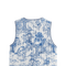 Babinia Blue Waistcoat | | S | Agnese Studios