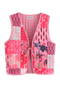 Babinia Pink Waistcoat | | S | Agnese Studios