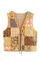 Babinia Yellow Waistcoat | | S | Agnese Studios