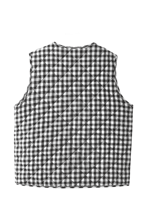 Balica Vichy Waistcoat | | S | Agnese Studios