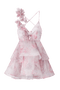 Brianda Pink Dress | | S | Agnese Studios