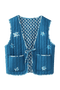 Calini Waistcoat Reversible | | S | Agnese Studios