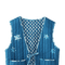 Calini Waistcoat Reversible | | S | Agnese Studios