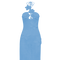 Carae Blue Dress | | S | Agnese Studios