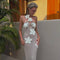 Carae Brown Dress | | S | Agnese Studios