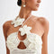 Carae White Dress | | S | Agnese Studios
