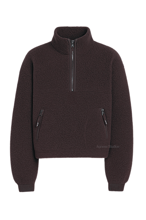 Caria Sherpa Jacket | | S | Agnese Studios
