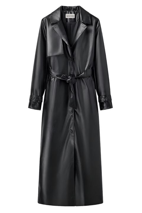 Dorotea Leather Jacket | | S | Agnese Studios