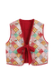 Floracie Waistcoat Reversible | | S | Agnese Studios