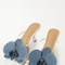 Floral Blue Sandals | | 35 | Agnese Studios