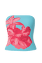 Gina Blue Top | | S | Agnese Studios